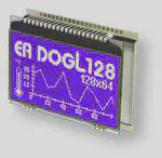 Picture of a EA DOGL28B model graphic LCD display