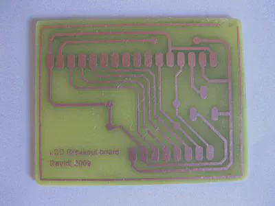 First PCB made with Pulsar Pro FX